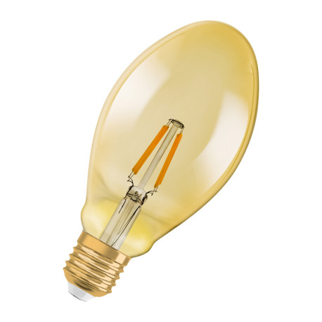Ampoule LED filament Vintage Oval Gold Osram - E27 - 4W - 470lm - 2400K