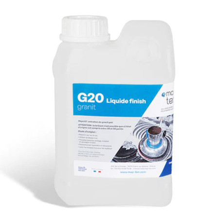 Liquide G20 Finish 5L Map Ten - Entretien brillance/couleurs - Granit poli