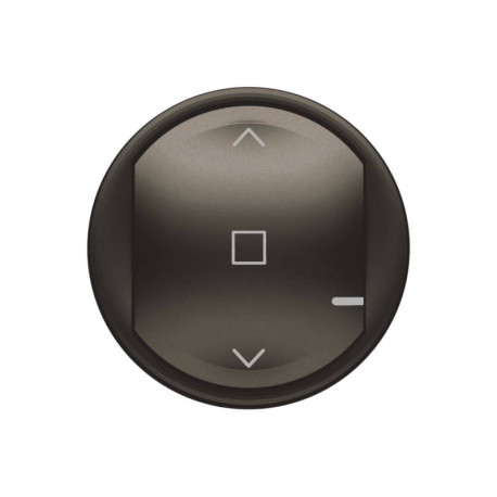 Enjoliveur de remplacement Céliane with Netatmo Legrand - Commande de volets roulants - Graphite