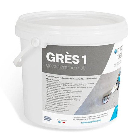 Grès 1 Map Ten - 5Kg - Rénovation/Brillance - Grès cérame Mat