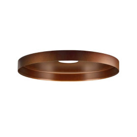 Abat-jour rond LALU PLATE 15 SLV - Ø 150mm - H 15mm - Acier - Bronze