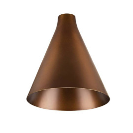 Abat-jour LALU CONE 15 SLV - Ø 152mm - H 170mm - Acier - Bronze