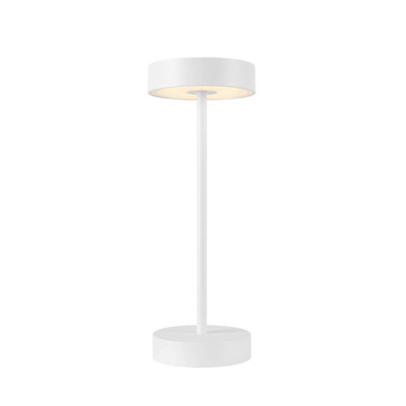 Lampe à poser sans fil VINOLINA SLV - 2.2W - 2700/3000K - IP54 - Rechargeable - Dimmable - Blanc