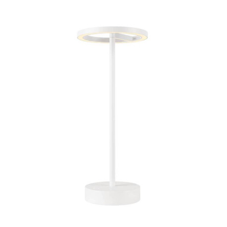 Lampe à poser sans fil VINOLINA ONE SLV - 2.5W - 2700 K - IP54 - Rechargeable - Dimmable - Blanc
