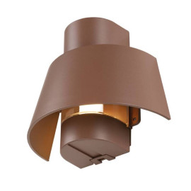 Applique extérieure PHOTONI SLV - E27 - Max.13W - IP65 - Rouille - Sans ampoule