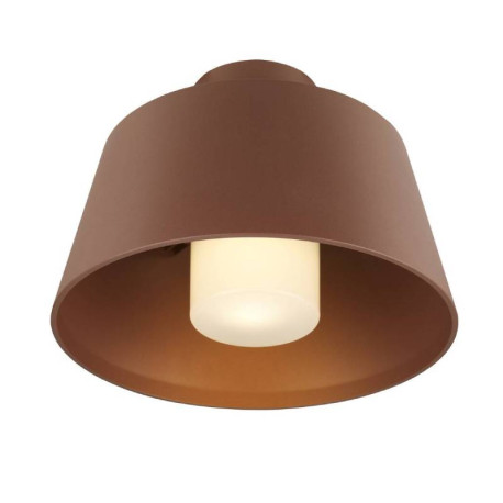 Plafonnier extérieur PHOTONI SLV - E27 - Max.13W - IP65 - Rouille - Sans ampoule