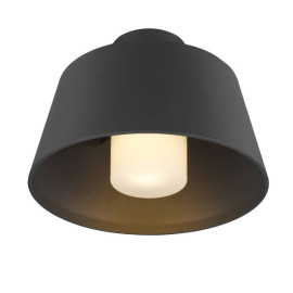 Plafonnier extérieur PHOTONI SLV - E27 - Max.13W - IP65 - Noir - Sans ampoule