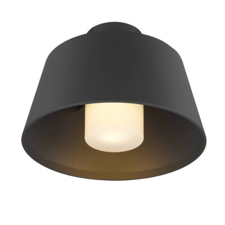 Plafonnier extérieur PHOTONI SLV - E27 - Max.13W - IP65 - Noir - Sans ampoule