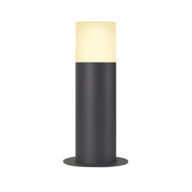Potelet 30cm Grafit Round SLV - E27 - 11W max - IP44 - Anthracite - Sans ampoule