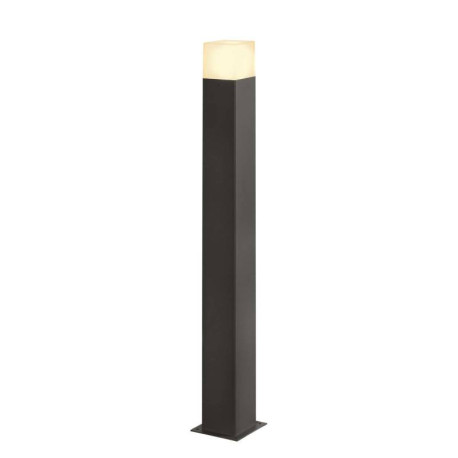 Potelet 90cm Grafit Square SLV - E27 - 11W max - IP44 - Anthracite - Sans ampoule