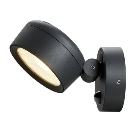 Spot LED extérieur ESKINA SENSOR SLV - 14.5W - 3000/4000K - IP54 - Anthracite - Dimmable - Avec détecteur