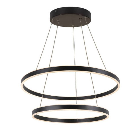 Suspension LED Up & Down ONE DOUBLE SLV - 55W - 2700/3000K - Noir - Dimmable Dali