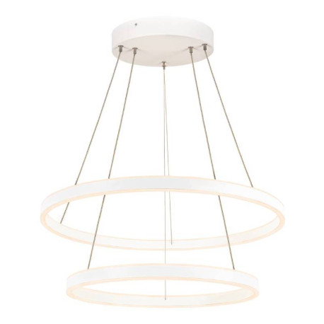 Suspension LED Up & Down ONE DOUBLE SLV - 55W - 2700/3000K - Blanc - Dimmable Dali