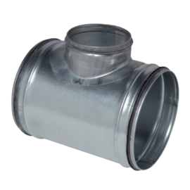 Té équerre à joints - De 125 à 125mm