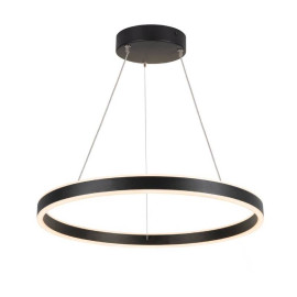 Suspension LED Up & Down ONE 60 SLV - 25W - 3000/4000K - Noir - Dimmable Dali