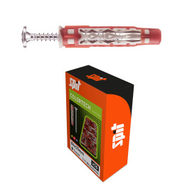 Boîte de 50 chevilles 6x35 mm avec vis universelle Colortech Spit