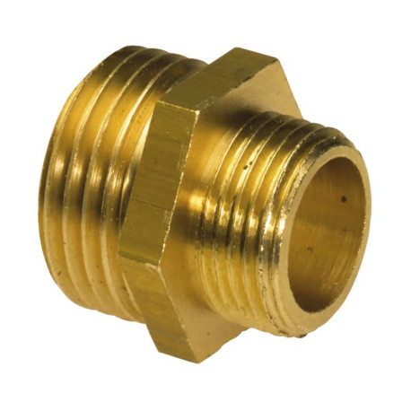 Mamelon 245G réduit laiton à visser Thermador - 1"1/4 Mâle / 1" Mâle