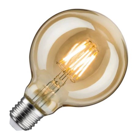 Ampoule LED Globe 95 à filament E27 Paulmann - 6W - 1700K - Dimmable