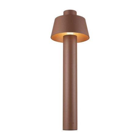 Potelet extérieur Photoni 75 SLV - E27 - 13W max - IP65 - Rouille - Sans ampoule