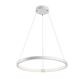 Suspension LED ONE 60 SLV - 24W - 3000/4000K - Blanc - Dimmable Dali