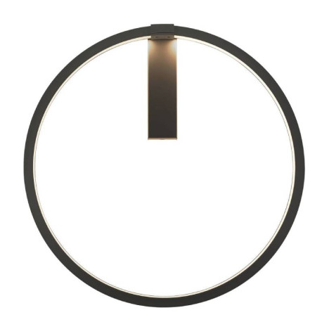 Applique murale LED ONE 60 SLV - 24W - 3000/4000K - Noir - Dimmable Dali