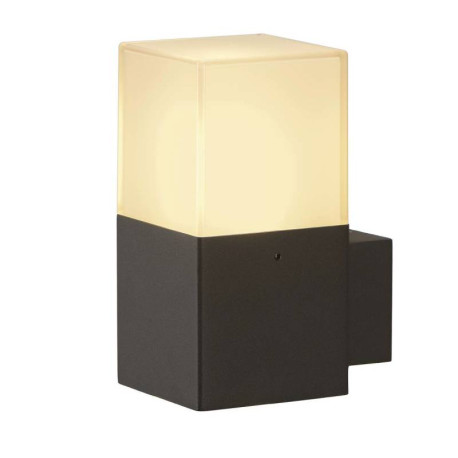 Applique extérieure Grafit Square SLV - E27 - 11W max - IP44 - Anthracite - Sans ampoule