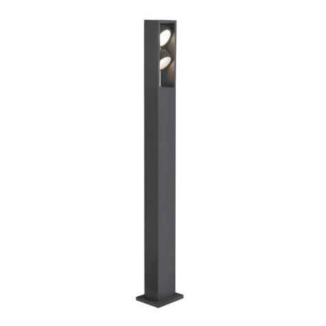 Borne LED double orientable ESKINA FRAME 125 SLV - 27W - 3000/4000K - IP65 - Anthracite - Carré