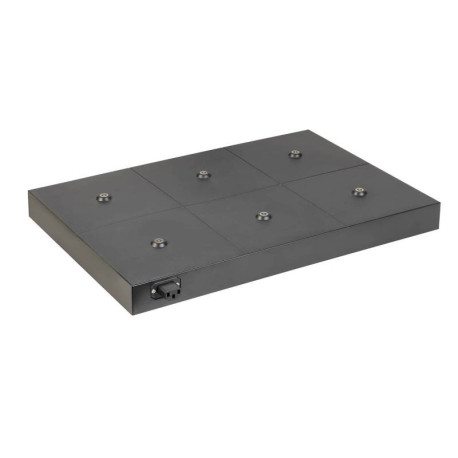 Base de recharge VINOLINA TWO SLV - 37W - IP20 - 6 luminaires max - Noir