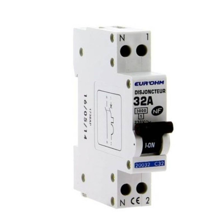 Disjoncteur 1P+N - 32 A