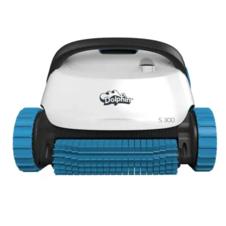 Robot de piscine connecté S300 Dolphin - Multi-filtres - Fond, parois et ligne d'eau - Piscine max.12m