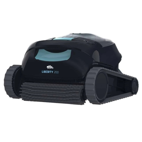 Robot de piscine sans fil Liberty 200 Dolphin - Monofiltre - Fond et parois - Piscine max.10m