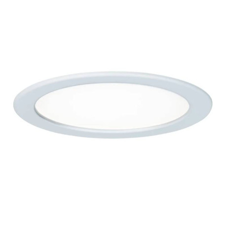 Panneau LED encastré Quality Panel Paulmann - Rond - Ø 220mm - 16,5W - 4000K - IP44 - Blanc