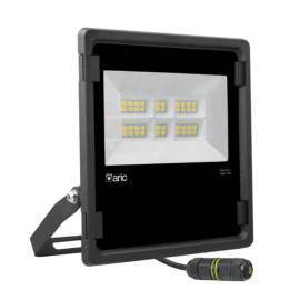 Projecteur extérieur LED TWISTER 3 Aric - 100W - 4000K - Noir