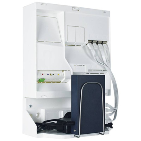 Tableau de communication BLUENÉO Michaud - Grade 3TV - POE - 4RJ45 - DTIo - Zone attenante - Blanc