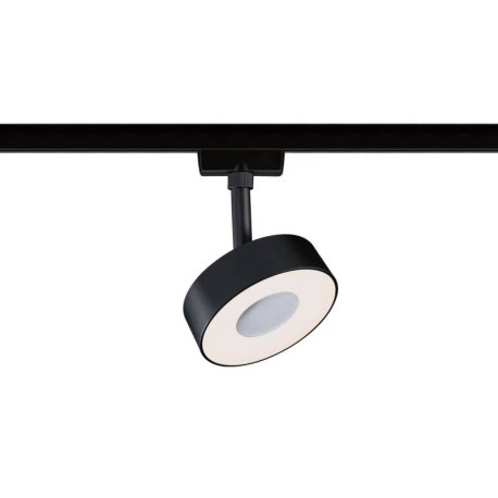 Spot LED Circle URail Paulmann - 3000K - 5W - Dimmable - Noir mat