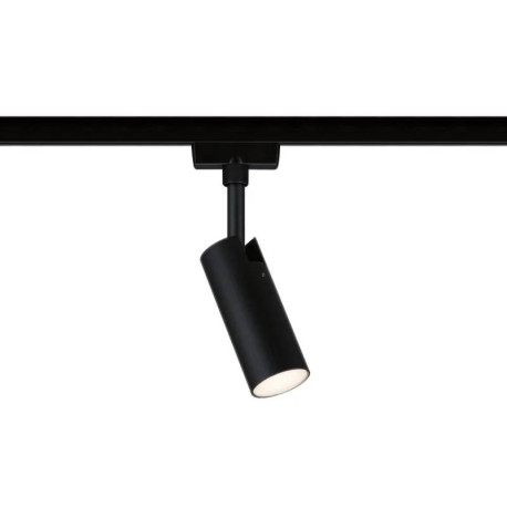Spot LED Tubo URail Paulmann - 3000K - 4W - Dimmable - Noir mat