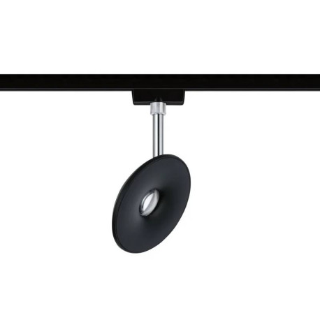 Spot sur rail Sphere URail Paulmann - 7.4W - 2700K - Dimmable - Noir mat/chrome