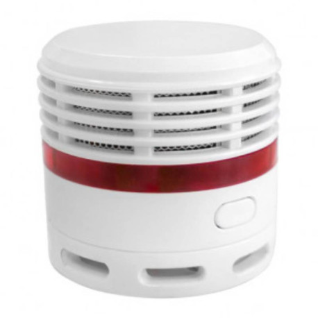 Détecteur de fumée Lithium Miidex - Blanc - IP20