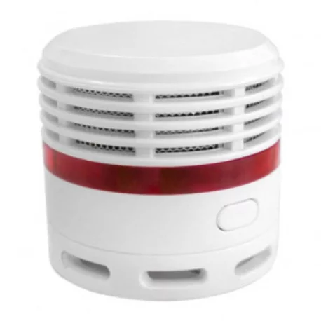 Détecteur de fumée Lithium Miidex - Blanc - IP20