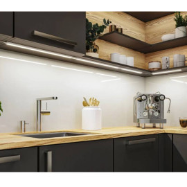 Éclairage sous-meubles LED Inline Paulmann - Kit de démarrage - Dimmable - 2x4W - L.350mm - Blanc