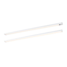 Éclairage sous-meubles LED Inline Paulmann - Kit d'extension - 2x6W - L.550mm - Blanc