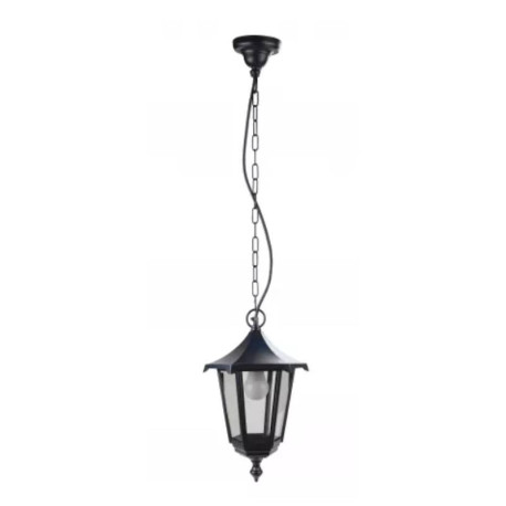 Suspension extérieure Monaco Aric - E27 - 100W Max - IP43 - Noir - Sans ampoule