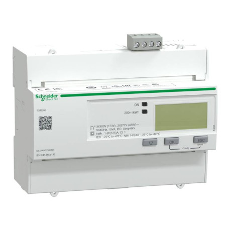 Compteur d'énergie triphasé Acti9 iEM-3350 Schneider Electric - 125A - Modbus
