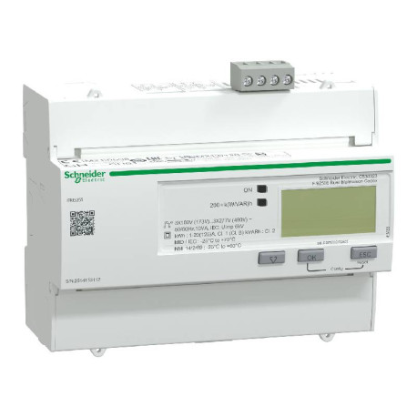 Compteur d'énergie triphasé Acti9 iEM-3355 Schneider Electric - 125A - Multi-tarif - Alarme kW - Modbus -MID