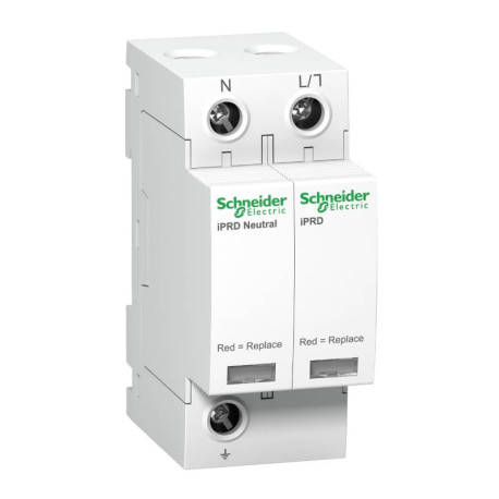Parasurtenseur modulaire iPRD40 Acti 9 Schneider Electric - 1P+N - 350V