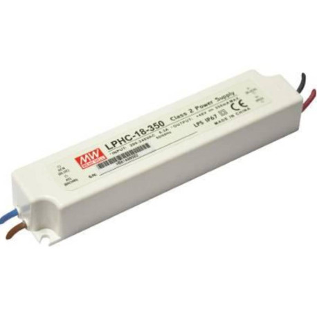 Driver à courant constant pour LED Indigo - AC 230V - 2/18W - 350mA - Etanche