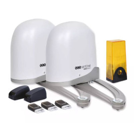 Motorisation pour portail battant SCS Sentinel - A bras articulés - 144W - Largeur 6m max - 550kg - IP44