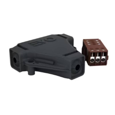 Boîte de raccordement dérivé EV201D avec gel e-robur - 450 V - 24A - 9 Connecteurs inclus