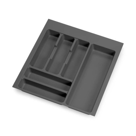 Range-couverts Optima Emuca - Universel - 500mm - Gris anthracite