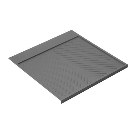 Protecteurs fond meuble Sink Emuca - Découpable - 567x580x16mm - Gris anthracite